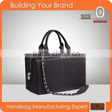 3348 Hot Style Top Quality Fashion Python Tote Bags Snake Leather Handbags Manufacture