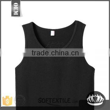 China Wholesale Cheap Price Customized Comfortable Low Cut Tank Tops photo-5