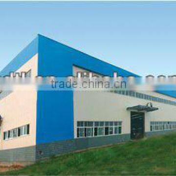 corrugated steel structure prefabricated warehouse shed