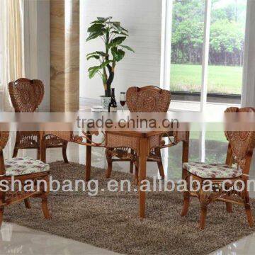 Conservatory Cane Dining set