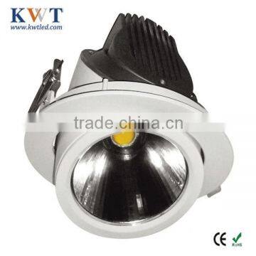 23W Bridgelux COB LED trunk light/Gimbal/Rotable led downlight with 3years warranty