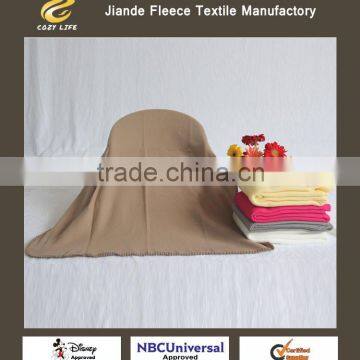 Coral Fleece Blanket Throw Brown Solid BLANKET Baby Blanket