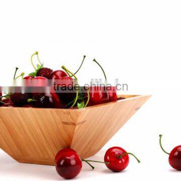 natural wooden fruit salad bowl,Bamboo vegetable candy bowl,New bamboo products,kitchen utensils