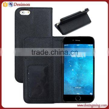 book pocket cover case for iphone 6 mobile phone