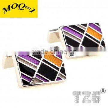 TZG00264 Fashion Enamel Cufflink