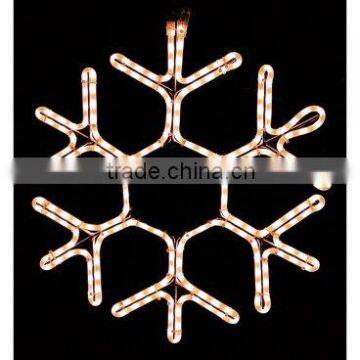 2D Snowflake Shaped Led Rope Light Motifchristmas Decoration Light for Outdoor Use photo-2