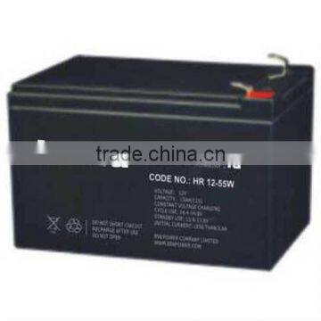 HR12-55W 12v13ah high rate battery 12v 13ah 12v ah 12v auto motor motor