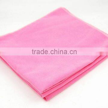 Microfiber suede towel for CDs DVDs software and LCD screen cleaning cloth