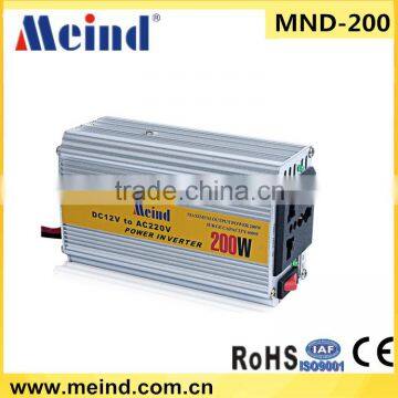 Full power hot sales solar inverter 200w 12v 24v DC/AC converter 50~60hz                        
                                                Quality Choice