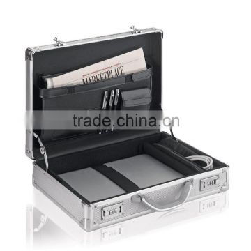 17" Aluminum Laptop Attache case, Hardsided Briefcase