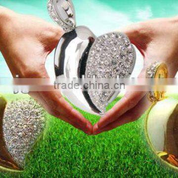 Colorful Heart Shape Diamond USB For Promotion Gift