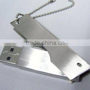 Swivel style metal usb