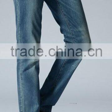 European-styled Jeans Plus Thick Business Jeans Straight and Skinning Fitting Denim Garment Factory Denim Trousers