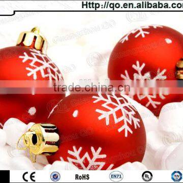 Charming durable plastic christmas ball decoration for sale