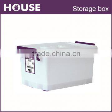 50L Stackable multipurpose storage box on wheels (D series)