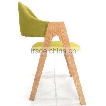 Wholesale Wood Design Dining Chair Fabric photo-3