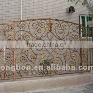 2015 Top-selling hand forged iron fence