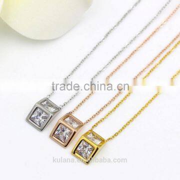 Korean show heroine chunky diamond necklace diamond necklace designs 2013