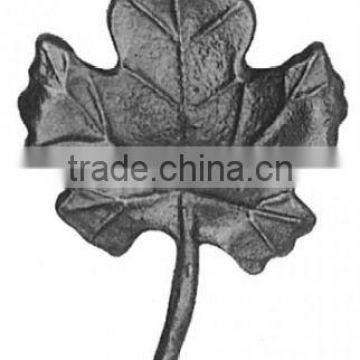 wrought iron decorative leaves