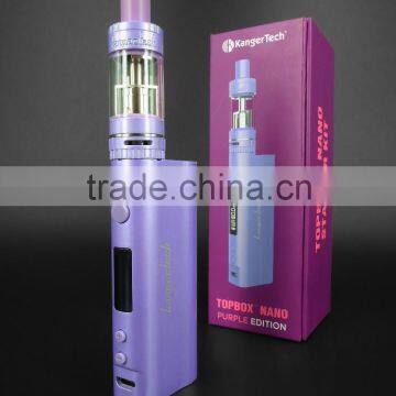 Alibaba China Dry Herb Vaporizer Kanger Kangertech Temp Control Mod Topbox Nano 60w TC Starter Kit