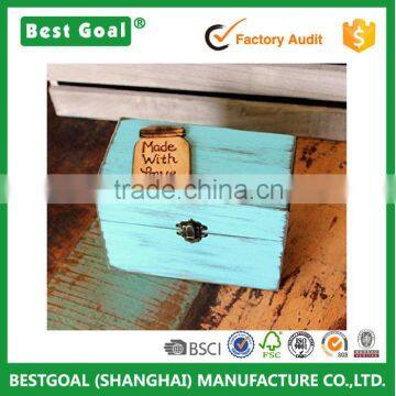 Wood Burning Rustic Recipe Wood Box
