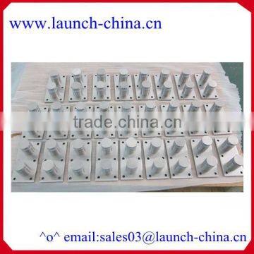 Stainless Steel Double Glass Standoff With 200*100*10mm Back Plate