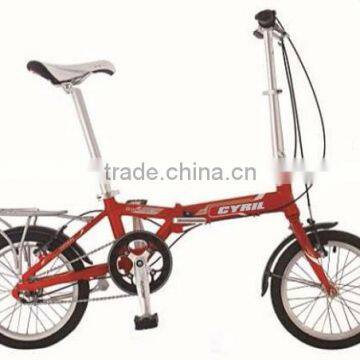 16" SHIMANOO NEXUS 3speed Alloy Folding Bicycle