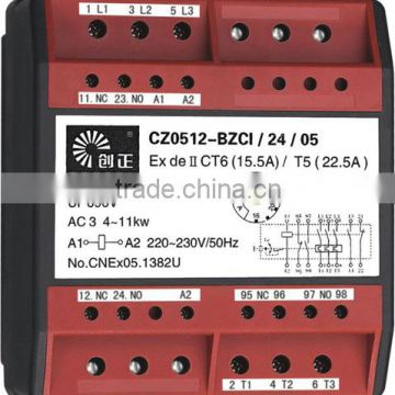 Flameproof magnetic starter