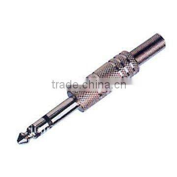 6.35mm Stereo Plug, Metal
