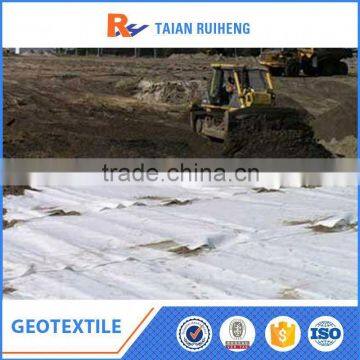 Short/Long Fiber Needle Punched Non Woven Geotextile