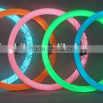 luminous paint bicycle wheel components bicycle wheel glow at night