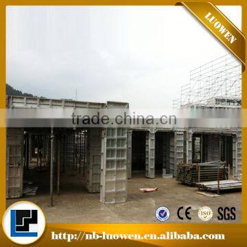 Concrete forming aluminum system formwork