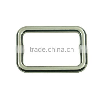 Nickel free metal buckle ring for 30mm belt