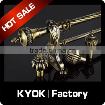 KYOK curtain rod accessories Diamond curtain rod Finial Curtain Rod Manufacture in China