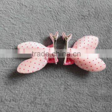 2014 new arrival mini cute bow hair accessories clip for children