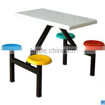 hot sale school dining table and chairs