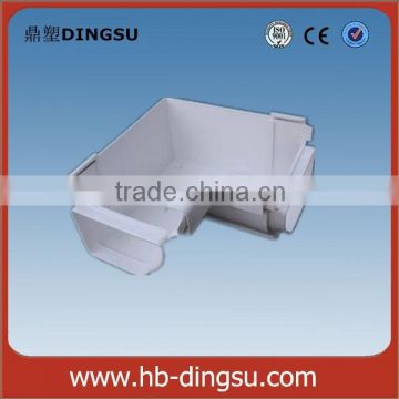 2014 Hot Sale PVC Gutter 90 deg outside corner