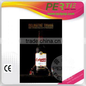 metal table display epd screen epop e paper display circular display advertisement