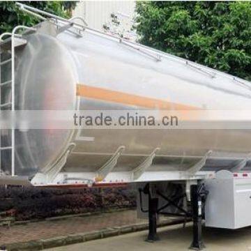 Aluminum Fuel Tank Trailer 2 Axle 37CBM