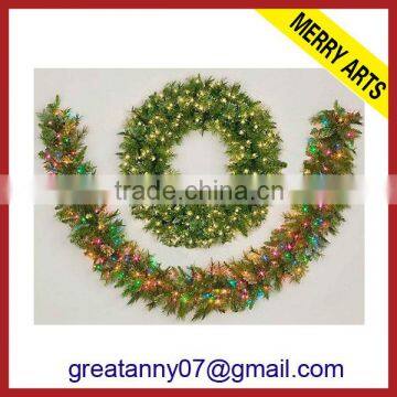 silver christmas garland christmas bead garland