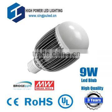 High Quality 9W led bulb light, led bulb lighting 3 years warranty