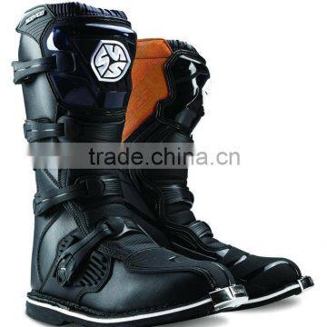 Fashion Leather Racing Motocross Boots MBM001 PROTECTIVE photo-2