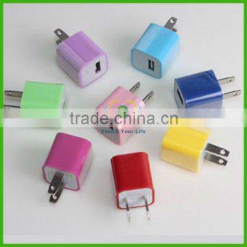 Micor 5V1A US USB mobile phone travel charger