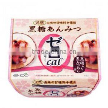 Wholesale Sweets Japanese Noncaloric Confectionery ENDO's 'Zero Calorie' Kokuto(brown Sugar Syrup) Anmitsu 170g photo-2