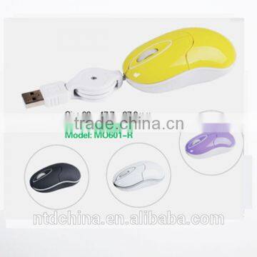 cheap mini mouse retractable