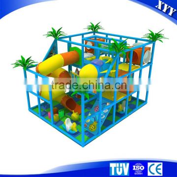 Children indoor playground equipment big slides amusement for sale