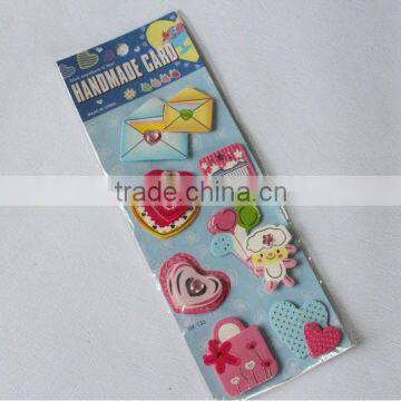 Laser Effects Cartoon 3D layered wall sticker