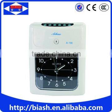 time sheet punch attendance machine