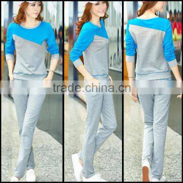 Hot Sale Spring Style Sweat Shirt Print Tracksuit Women Long Pants Pullover Tops Womens Set Women Sport Suits photo-2