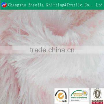 High quality super soft PV plush toy fabric ,home textile fabric